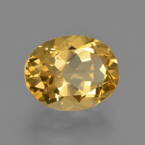 Berillo dorato Giallo oro naturale da 3.57 ct, Taglio ovale, VVS