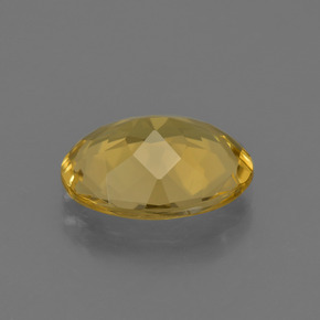 Berillo dorato naturale dorato da 2,58 ct, taglio ovale, VS