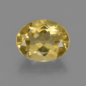 Berillo dorato Giallo oro naturale da 2.82 ct, Taglio ovale, VS