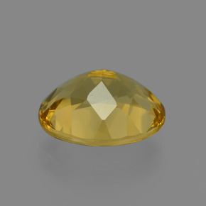Berillo dorato naturale giallo dorato da 2,99 ct, taglio ovale, VVS