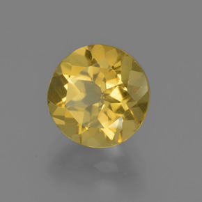 Berillo dorato Giallo oro naturale da 2.06 ct, Taglio rotondo, VS
