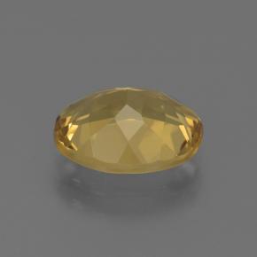Berillo dorato naturale dorato da 2,04 ct, taglio ovale, VS