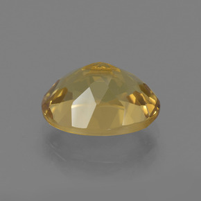 Berillo dorato naturale oro da 2,74 ct, taglio ovale, VS