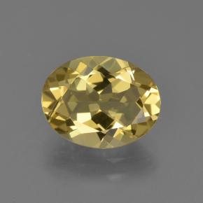 Berillo dorato Dorato naturale da 2.05 ct, Taglio ovale, VVS