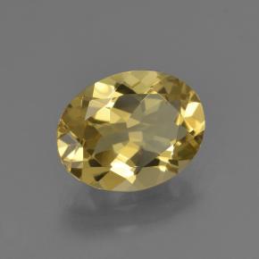 Berillo dorato Dorato naturale da 2.05 ct, Taglio ovale, VVS