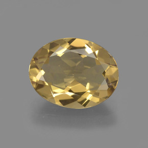 Berillo dorato Dorato naturale da 2.02 ct, Taglio ovale, VVS