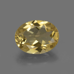 Berillo dorato Dorato naturale da 2.00 ct, Taglio ovale, VS