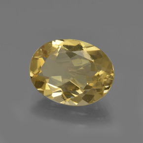 Berillo dorato Dorato naturale da 2.00 ct, Taglio ovale, VS