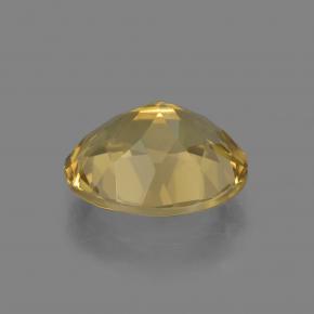 Berillo dorato naturale dorato da 2,36 ct, taglio ovale, VVS-VS