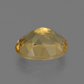 Berillo dorato naturale giallo da 2,66 ct, taglio ovale, VVS