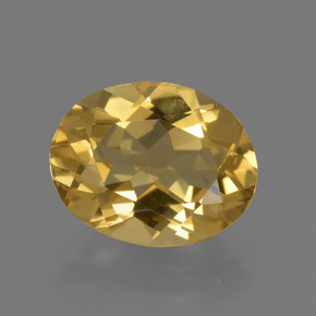 Berillo dorato Giallo oro naturale da 2.20 ct, Taglio ovale, VVS