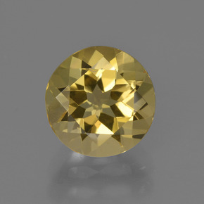 Berillo dorato Giallo oro naturale da 1.94 ct, Taglio rotondo, VVS