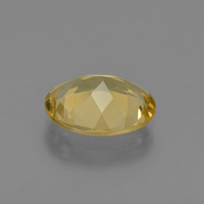 Berillo dorato Giallo oro naturale da 1.69 ct, Taglio ovale, VS