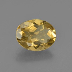 Berillo dorato Giallo oro naturale da 1.91 ct, Taglio ovale, VVS