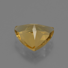 Berillo dorato naturale oro da 1,85 ct, trillion, VVS