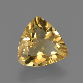 Berillo dorato Giallo oro naturale da 2.08 ct, Taglio trillion, VVS