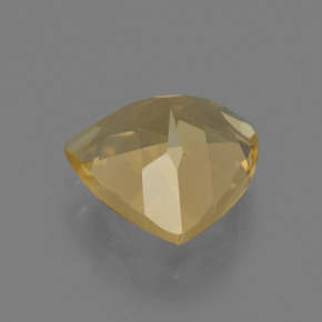 Berillo dorato naturale oro da 2,02 ct, trillion, VVS