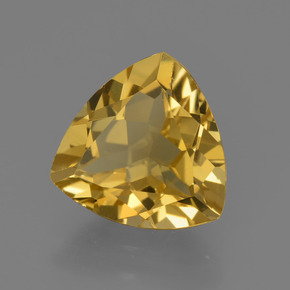 Berillo dorato Giallo oro naturale da 2.12 ct, Taglio trillion, VVS