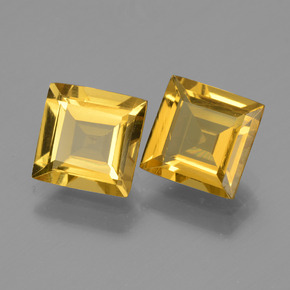 Berillo dorato naturale oro da  ct, quadrato, VVS-VS
