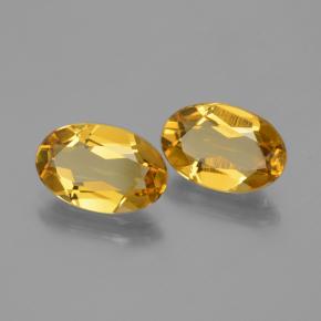 Berillo dorato naturale dorato da 3,82 ct, taglio ovale, VVS-VS