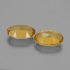 Berillo dorato naturale oro da  ct, taglio ovale, VVS-VS
