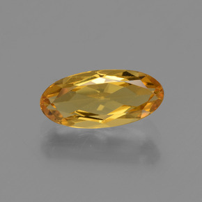 Berillo dorato Giallo oro naturale da 1.30 ct, Taglio ovale, VVS-VS