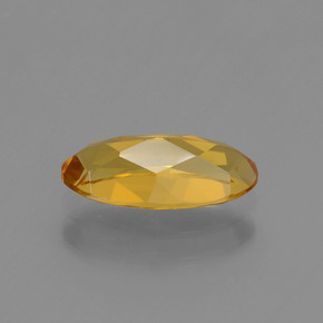 Berillo dorato Giallo oro naturale da 1.30 ct, Taglio ovale, VVS-VS