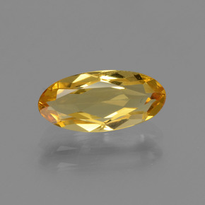 Berillo dorato Giallo oro naturale da 1.25 ct, Taglio ovale, VVS-VS