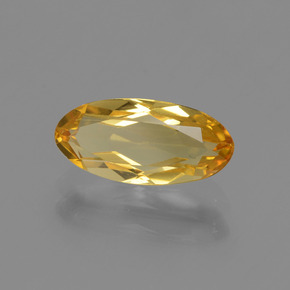 Berillo dorato Giallo oro naturale da 1.25 ct, Taglio ovale, VVS-VS