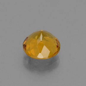 Berillo dorato naturale oro da 1,66 ct, taglio rotondo, VVS-VS