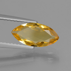 Berillo dorato Giallo oro naturale da 1.28 ct, Taglio marquise, VVS-VS