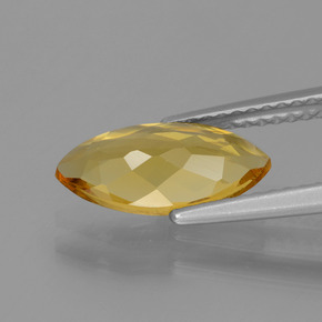 Berillo dorato Giallo oro naturale da 1.28 ct, Taglio marquise, VVS-VS