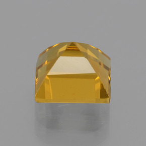 Berillo dorato naturale oro da 1,64 ct, quadrato, VS