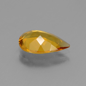 Berillo dorato naturale oro da 1,46 ct, taglio a pera, VVS