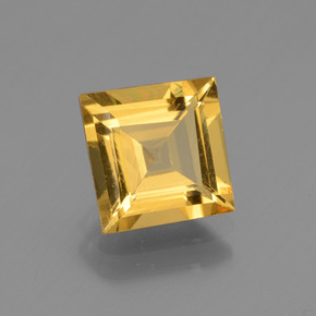 Berillo dorato Giallo oro naturale da 1.89 ct, Quadrato, VVS-VS