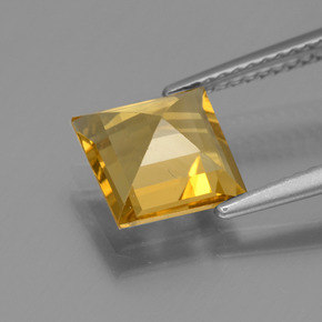 Berillo dorato Giallo oro naturale da 1.89 ct, Quadrato, VVS-VS