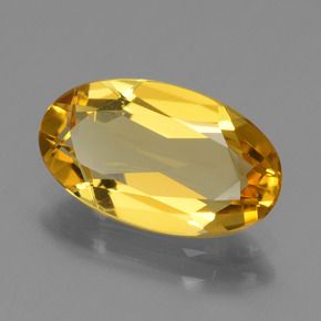Berillo dorato Giallo oro naturale da 2.20 ct, Taglio ovale, VVS-VS