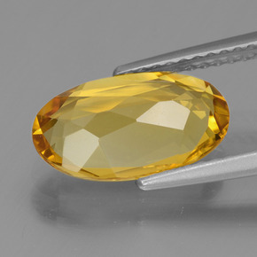 Berillo dorato Giallo oro naturale da 2.20 ct, Taglio ovale, VVS-VS