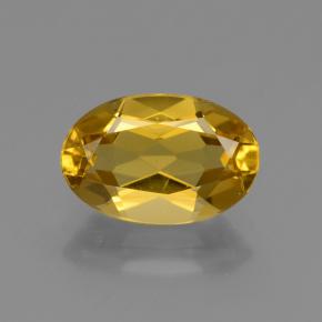 Berillo dorato Giallo dorato naturale da 2.23 ct, Taglio ovale, VVS-VS