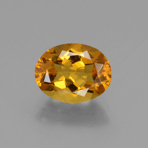 Berillo dorato Giallo oro naturale da 1.74 ct, Taglio ovale, VVS-VS