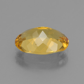 Berillo dorato Giallo oro naturale da 1.85 ct, Taglio ovale, VVS-VS