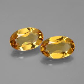 Berillo dorato naturale dorato da 3,67 ct, taglio ovale, VVS-VS