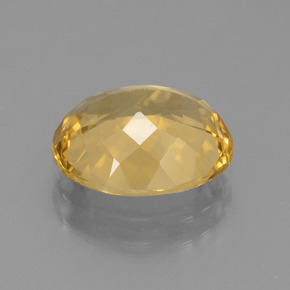 Berillo dorato Giallo oro naturale da 3.18 ct, Taglio ovale, VVS-VS