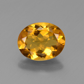 Berillo dorato Giallo oro naturale da 1.93 ct, Taglio ovale, VS