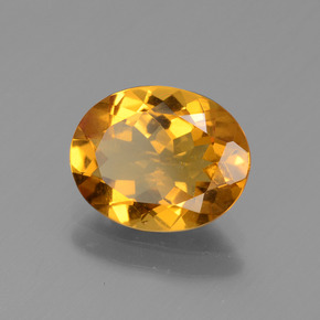 Berillo dorato Giallo oro naturale da 1.93 ct, Taglio ovale, VS