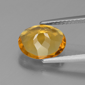 Berillo dorato Giallo oro naturale da 1.93 ct, Taglio ovale, VS