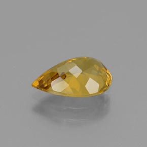 Berillo dorato Giallo oro naturale da 1.49 ct, Forma a pera, VVS