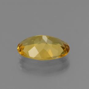 Berillo dorato naturale giallo da 1,74 ct, taglio ovale, VVS-VS