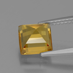 Berillo dorato Giallo oro naturale da 1.77 ct, Quadrato, VVS-VS