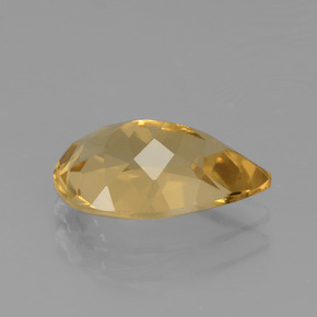 Berillo dorato Giallo oro naturale da 1.87 ct, Forma a pera, VVS